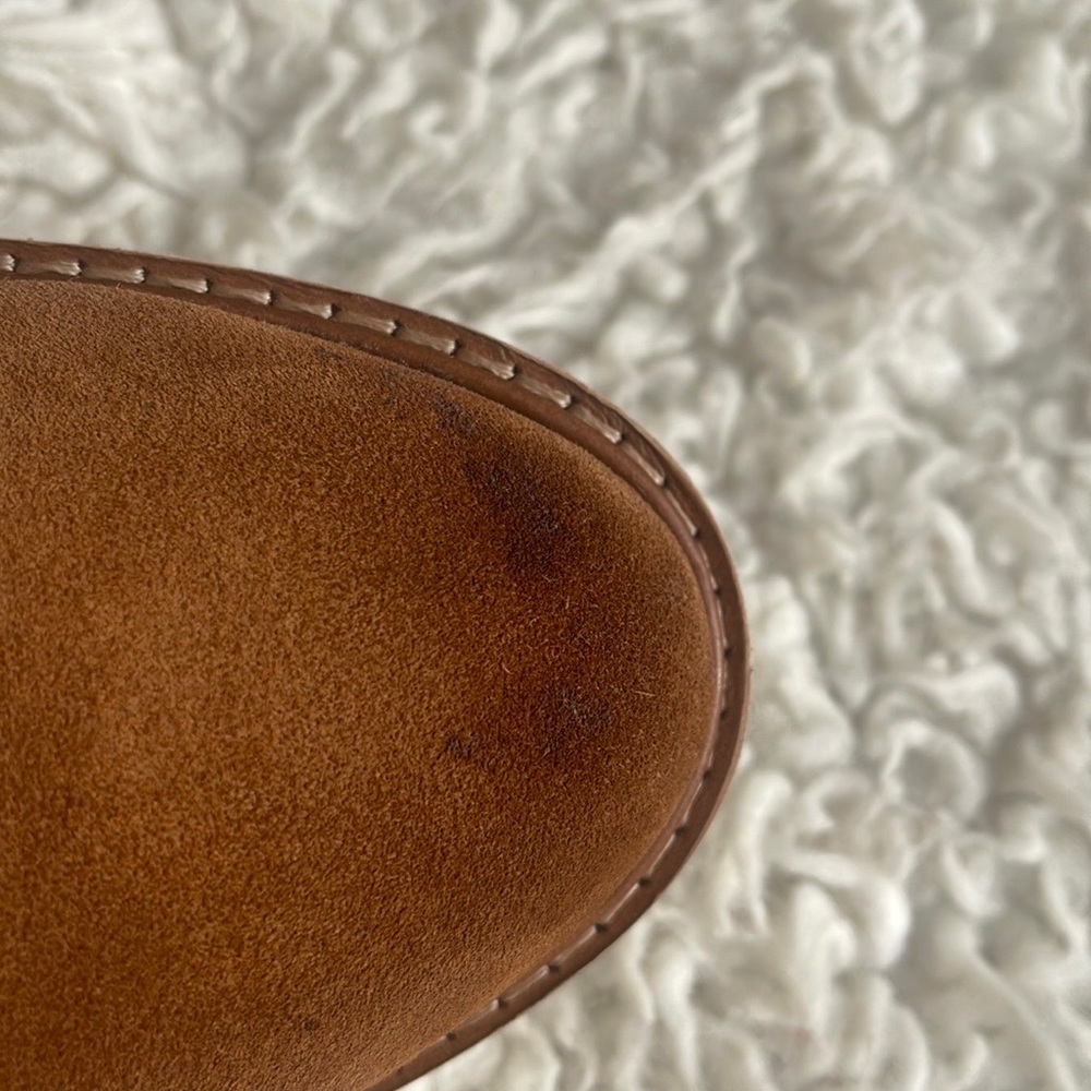 Coach Urban Hiker Suede Shearling Boots Size 10 - Picture 6 of 15